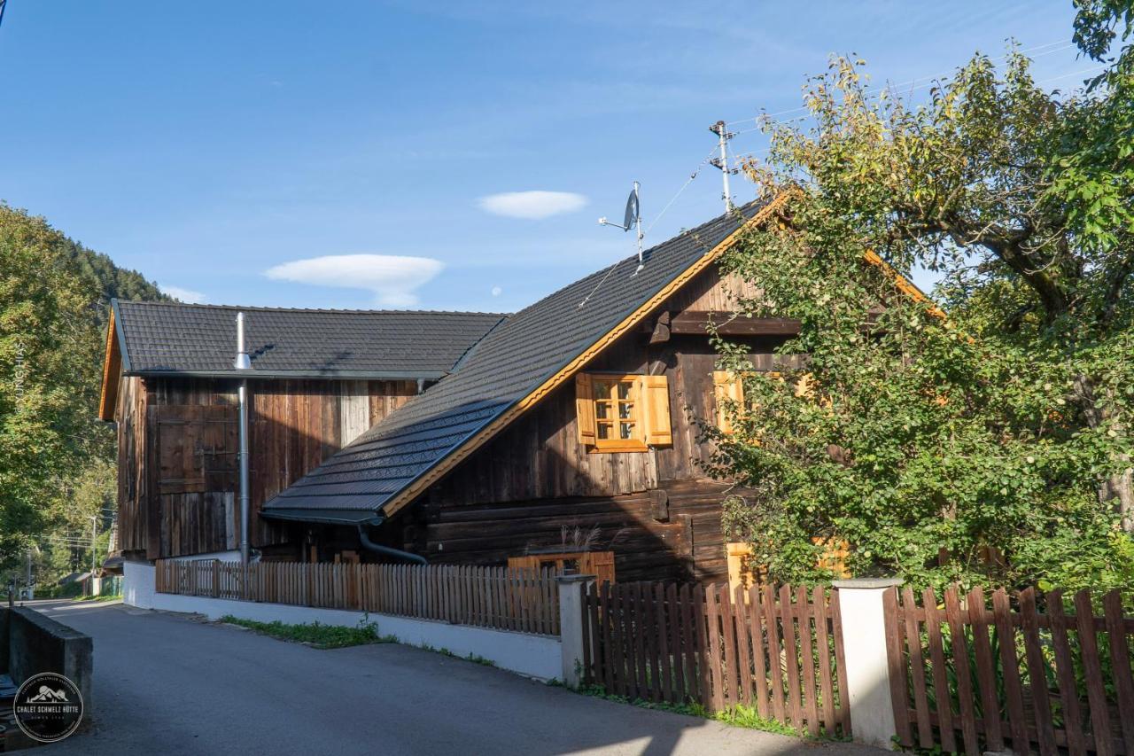 Chalet Schmelz Huette Mit Sauna Und Garten Flattach Exterior photo
