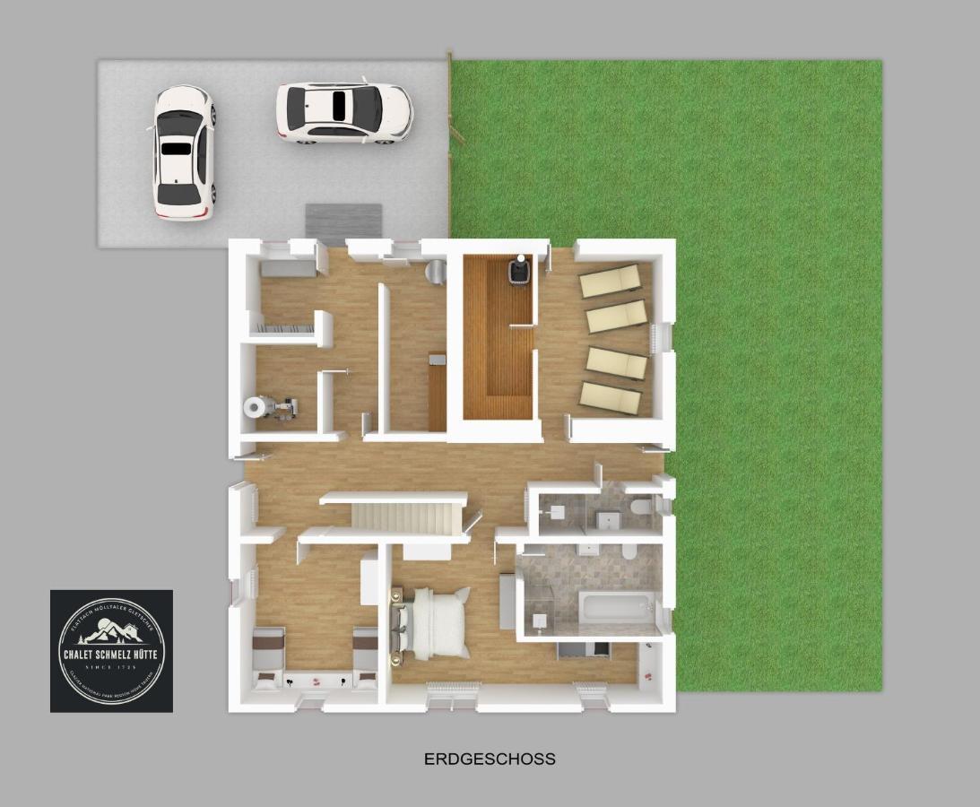 Chalet Schmelz Huette Mit Sauna Und Garten Flattach Exterior photo